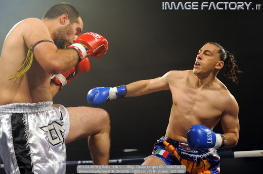2011-04-30 Ring Rules 1126 K-1 - 95kg - Davide Longoni ITA - Vanni Fae ITA